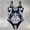 Biquíni feminino Bottomswears de roupas de banho de cintura alta Bodysuit -ladies designers biquínis conjuntos de traje de banho