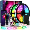 Светодиодные полоски Светодиодные полосатые светильники RGB 5050 2835 Bluetooth Wi -Fi Управление водонепроницаемой гибкой ленточной телевизионной телевизионной комнатой для дома