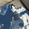 Mäns T-shirts Men's Plus Tees Polos Letter Sticked tröja under hösten / vintern 2022 Knitting Hine E Anpassad detalj Crew Neck Cotton 2E1