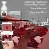 IP-Kameras 5MP E27 Glühbirne Kamera WiFi Indoor Videoüberwachung Home Security Babyphone Vollfarb-Nachtsicht AI Auto Human Tracking 230314