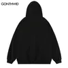 Herren Hoodies Sweatshirts Hip Hop Hoodie Sweatshirt Streetwear Herren Schatten Grafikdruck Punk Gothic Pullover Kapuze Harajuku Casual Cotton Hoodies 230316