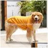 Vêtements Pour Chiens 5 Couleurs En Gros Chiens À Capuche Sublimation Chandails Vierges Avec Chapeau Temps Froid Pet Hoodies Poche À Capuche Vêtements Costume Dh8Ax