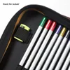 Dainayw 160 Astucci per matite in PU Astuccio portatile in pelle di grande capacità per forniture artistiche con penne gel colorate