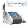 2 in 1 9D Roller Body Sculpt Slimming Machine Vacuum Bead Massage Massager Waist Sculptor