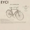 자전거 조명 7 LED 자전거 헤드 라이트 프론트 라이트 레트로 사이클링 액세서리 용품