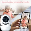 Baby Monitors ANPVIZ 1080p Mini PTZ Camera WiFi Inomhus Smart Baby Monitor Mini Wireless IP Camera Support 5G WiFi Auto Tracking Yiiot App Visa 230314