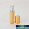 5ml Portable Mini bouteille de parfum rechargeable en aluminium avec vaporisateur vide contenants de maquillage avec atomiseur pour voyageur mer expédition RRA4016