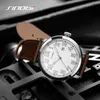 Wristwatches Business Mens Watch Japan Imported Movement Geneva Leather Strap Sports Military Watches Fashion Simple Quartz WristwatchWristw