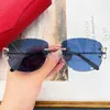 Designer de luxe Nouvelles lunettes de soleil pour hommes et femmes