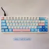 Tangentbord Mjölk Cover KeyCap 137 Keys PBT Dye-Sub Cherry Profile Keycaps för mekanisk tangentbord japansk engelsk anpassad personlighet