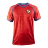 2023 Panama Drużyna narodowa Męskie koszulki piłkarskie Cox Tanner Home Red Away Białe koszule piłkarskie mundury krótkie rękawy