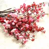 Decorative Flowers 5PCS 60cm Plum Blossom Artificial Cherry Home Table Bedroom Living Room Wedding Decoration Fake Sakura Tree