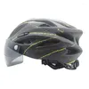 Motorradhelme, verstellbar, für Erwachsene, Mountainbike, für Männer und Frauen, Fahrrad mit abnehmbarer magnetischer Schutzbrille