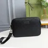 Sacs d'embrayage pour hommes Sac de créateur classique imprimé pochette balle texture imperméable à l'eau pochette pour hommes en cuir de mode petit sac à main paquet de cartes pochette à bandoulière