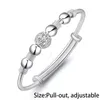 Bolek Koreańska moda srebrna kolor Lucky Beads Banles for Women Bracelets Designer Party Wedding Jewelry Gifts