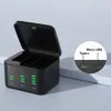 Voor GoPro Hero 9 10 11 2000 Mah Battery 3 Ways Fast Charger Box voor Hero 10 voor GoPro Action Camera Accessories