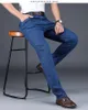 Herren Jeans Baumwolle Herren Jeans Denim Hosen Marke Klassische Kleidung Overalls Gerade Hosen für Männer Schwarz Übergröße Große Größe 35 40 230316