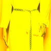 Ceintures géométrique taille chaîne or mode haute qualité ceinture accessoires femmes Punk métal alliage robe chemise Cinch sangle 2023