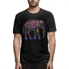 Heren t shirts aztec olifant dier short mouw t-shirt zomer tops mode T-stukken