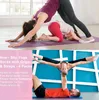 Chaussettes de sport Chaussettes de danse de ballet antidérapantes pour femmes Chaussettes de yoga en silicone pour dames à bretelles croisées
