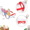 Lunettes de fête de pâques cadre poussin oeuf lapin joyeux pâques accessoires photo stand verre enfants et adultes printemps événement décor RRA