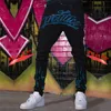 Men's Jeans Men's Ripped Drill Jeans Skinny Jeans Black Stretch Denim Pencil Pants MAN Denim Street Punk Slim Fit Biker Trousers 230316