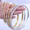 Hoop Earrings & Huggie StoneFans Brilliant Colored Crystal Big Jewelry Rhinestone Gems Circle Female Round AccessoriesHoop