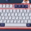 Teclados de teclados de cor corante grande perfil de cereja PBT keycap em inglês personalidade personalizada keycaps para teclado mecânico 61/64/68/75/84/87/96/980