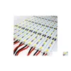 Światła baru LED 100x twardy pasek 5630 SMD 3600 lumen chłodny biały ciepły zielony zielony czerwony niebieski sztywny 72 diody LED Light Drop dostarczanie oświetlenie świąteczne dhkza