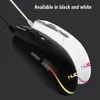 G102 Upgraded Version 6 Buttons LED Backlit Gamer Office Business Gaming Wired Mouse Devices for PC Computer Laptop Accessories