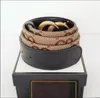 Fashion buckle genuine leather belt Width 38mm 10 Styles Highly Quality with Box designer men women mens belts