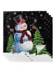 Storeczka serwetka zimowa Snowman Choinka Płatek śniegu 4/6/8pcs Kitchen 50x50 cm serwetki serwujące naczynia domowe produkty tekstylne
