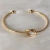 Braccialetti con braccialetti aperti con braccialetti con ciondoli per donna Triangolo semplice Bambù Cuore Nodo Foglia Freccia Pulsera Piccoli gioielli