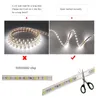 LED -strips 220V LED -stripverlichting 5050 Waterdichte LED -tape Hoge helderheid Flexibele keuken Buitentuin LED Licht met Power Plug Switch P230315