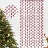 Gordijn kerstgordijnen voortreffelijke aantrekkelijke meerdere kleuren feestdecoratie po props voor decoreren