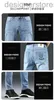 Jeans pour hommes Designer Jeans de printemps et d'été pantalons décontractés minces et droits pour hommes LGDE AVV5