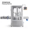 ZONESUN ZS-XG16D2 Cork Şişesi için Otomatik Kapak Presleme Makinesi Toz Kapağı Özelleştirme Üretimi