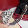 braccialetto panthere braccialetto con ciondolo per donna designer diamante smeraldo placcato oro 18 carati T0P riproduzioni ufficiali di qualità stile classico regalo di anniversario di lusso 020