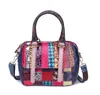 Evening Bags Women's Bag 2023 Manufacturer Genuine Leather Ladies' Pouch Pillow Fashion Colorblock Handbag Color Shoulder