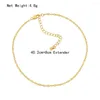 Chains Super High Quality 18K Gold Plating Necklace For Women Girl Elegatn Delicate Tiny Bare Chain Basuc Matching Jewelry Accessory