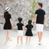 Family Matching Outfits Family Matching Outfits Summer Fashion T-shirt Outfits Mother And Daughter Dresses Father Son T-shirt Baby Boy Girl Clothes 230316