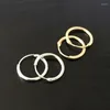 Stud Earrings 2023 Trendy Statement Silver Color/Gold Color Small Circle For Men Women Punk Earring Party Jewelry