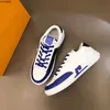 Rivoli Trainers High Top Shoes Luxurys Designers Sneaker LUXEMBOURG Lace Up Vintage Casual Shoe Chaussures Cuir de veau TATTOO Trainer mkjkl rh6000003