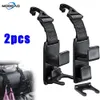 2pcs Magic Headrest Hooks Handbag Hanger For Car Purse Hanger Headrest Hook Holder For Seat Organizer Behind Over The Seat Car Hooks-Hang Screw