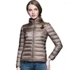 Men's Down 2023 Designer Padded Jacket Light And Thin Women Short Style Korean Women's White Duck