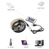 5V USB LED Strip Light Bluetooth 10M RGB 5050 2835 تلفزيون الخلفية الإضاءة المنزل ديكورات الجنية مصابيح LED D2.0