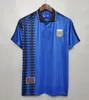Argentina Retro Soccer Jerseys Maradona Football Shirt 1978 1986 1998 1996 2000 2001 2006 2010 Kempes Batistuta Riquelme Higuain Kun Aguero Jersey Shirts