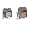 أكياس تخزين قابلة للطي معلقة حقيبة معلقة 3 طبقات قابلة للطي رف رف محفظة اليد منظم