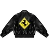 Kurtki męskie Hip Hop Men Bomber Motorcycle Haft haft skóra college Fashion Casual Varsity Unisex Baseball Płaszcze 230317