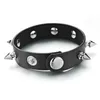 Charm Bracelets Fashion Cool Pointed Bracelet One-row Spike Rivet Punk Gothic Rock Unisex & Bangles Jewelry Cuff Wristband S415